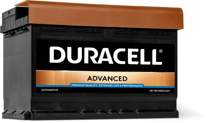 DURACELL ADVANCED DA72 UK100 - 72AH 660A EN