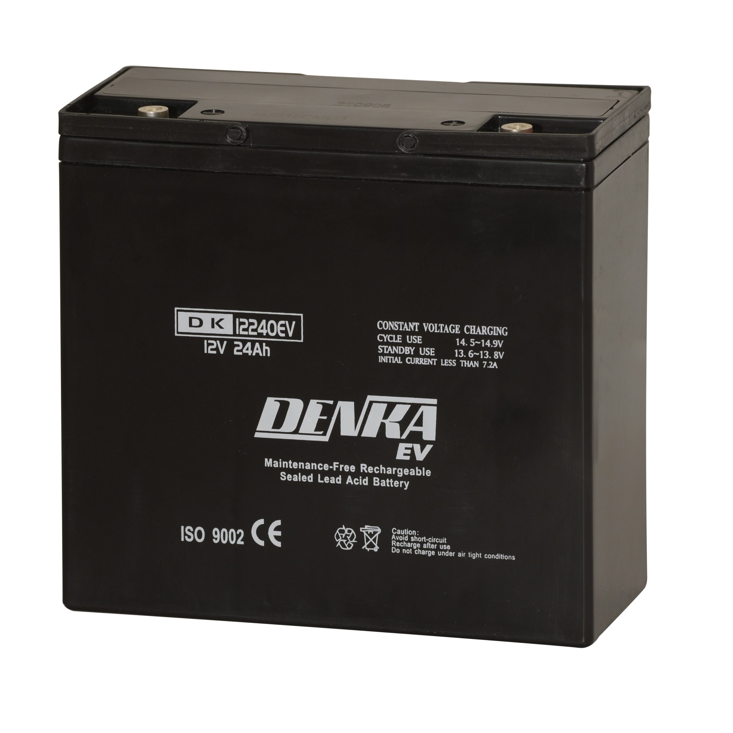 DENKA DK12240EV 12V 24Ah AGM Cyclic Battery