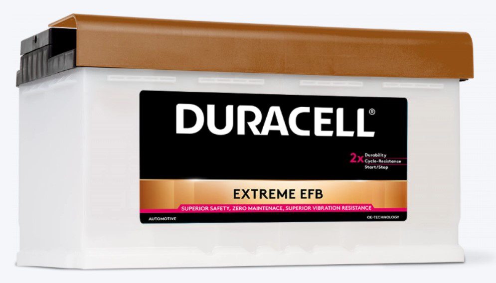 DURACELL DE85HEBF - 115EFB STOP START BATTERY - 85AH