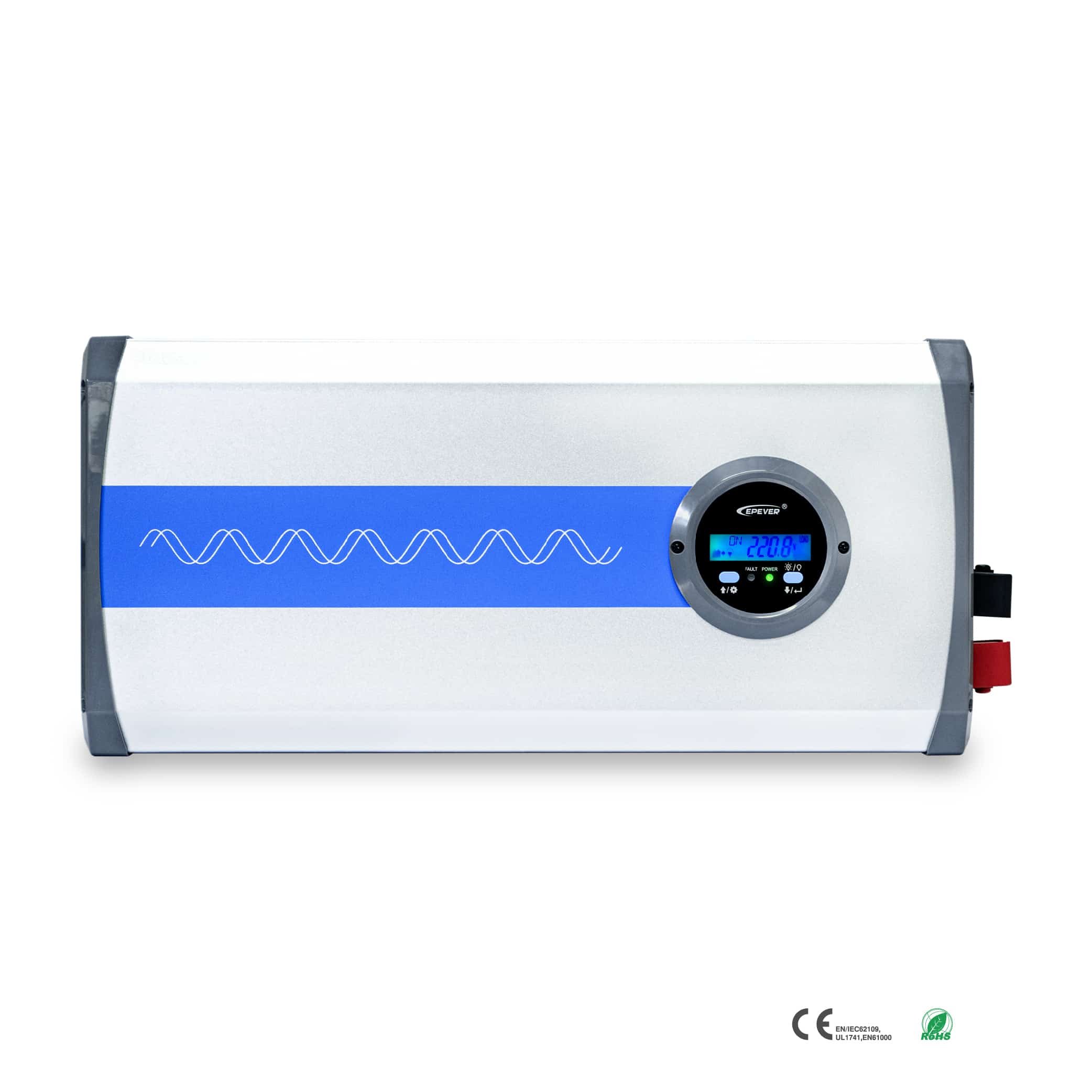 EPEVER Pure Sine Wave Inverter - 12V 1000W - IP1000-12-PLUS(T)